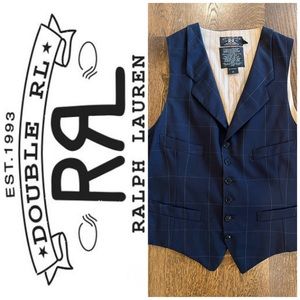 Ralph Lauren Double RL Mens Suit Vest
